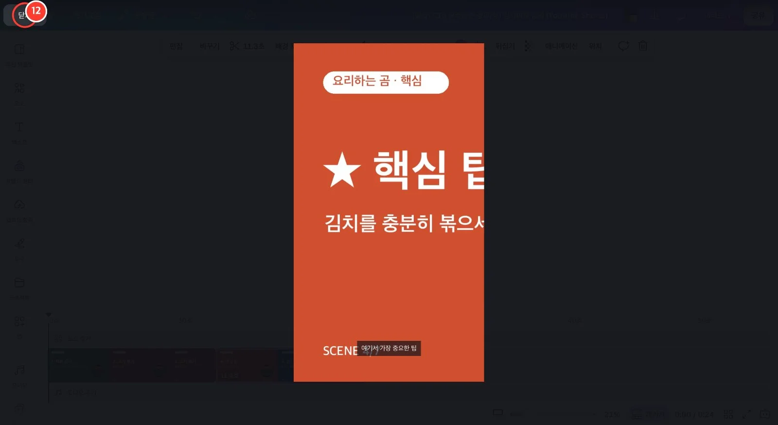 스텝 12