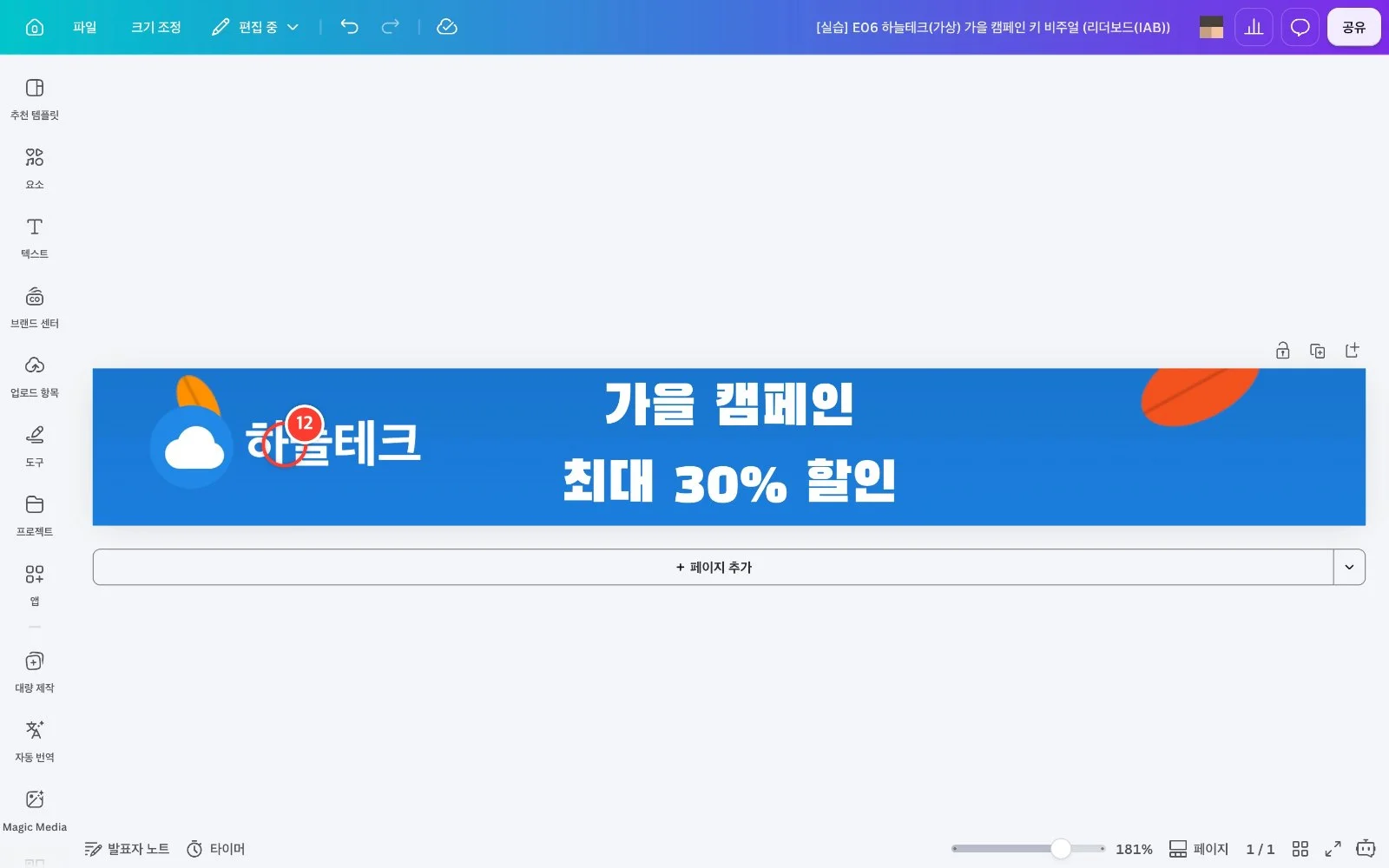 스텝 12