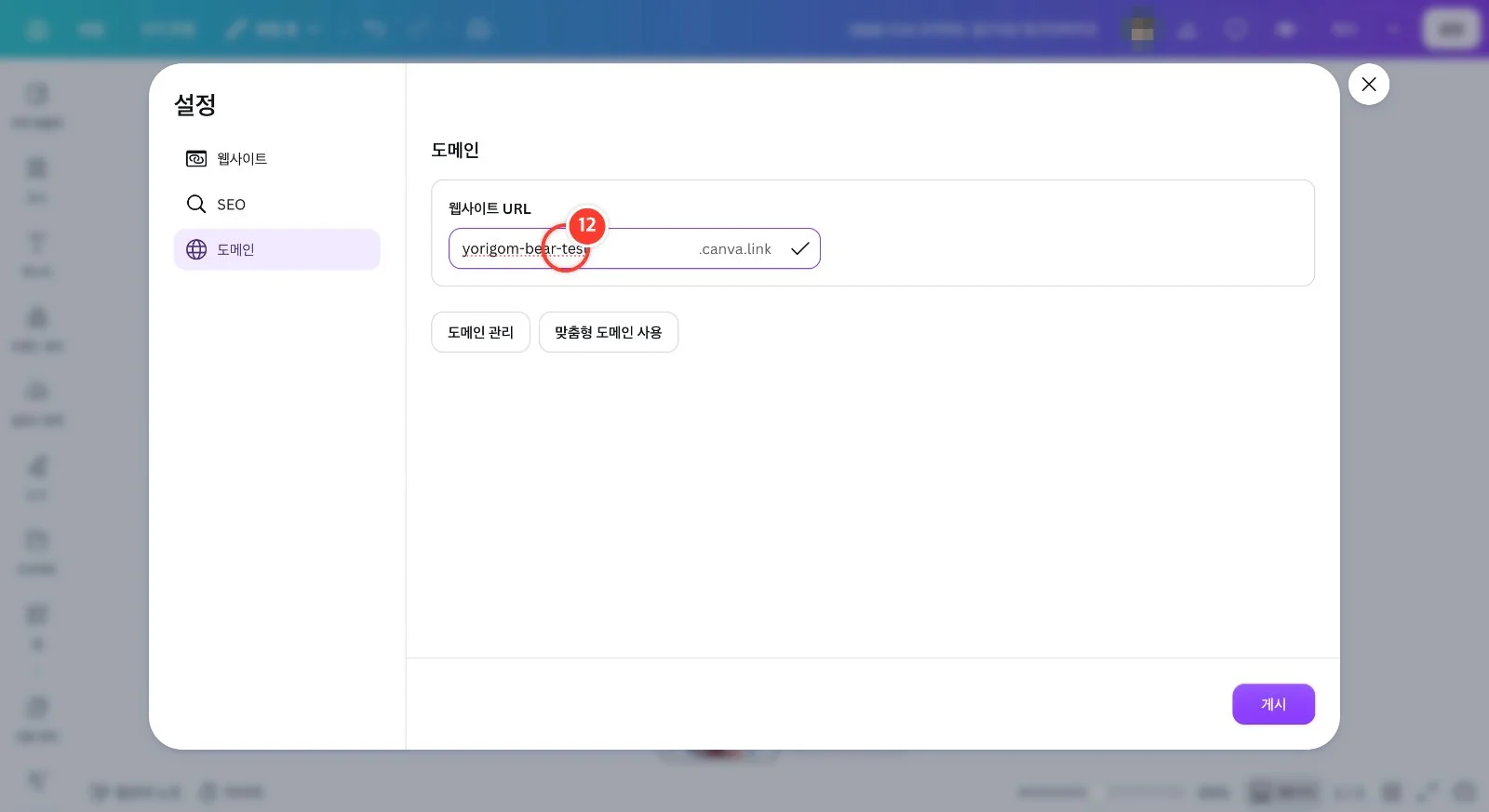 스텝 12