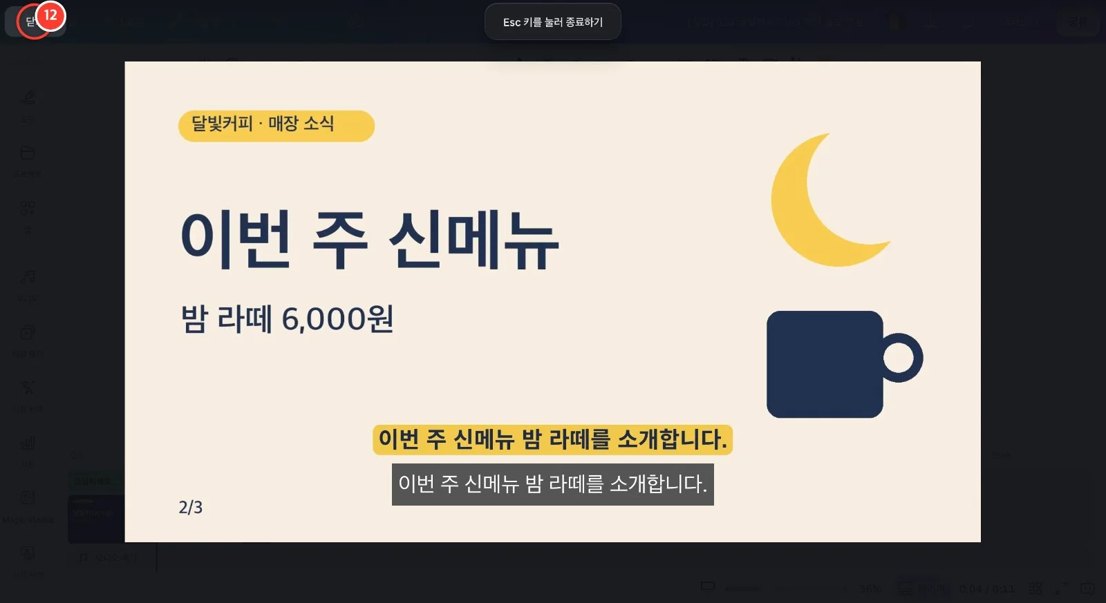 스텝 12