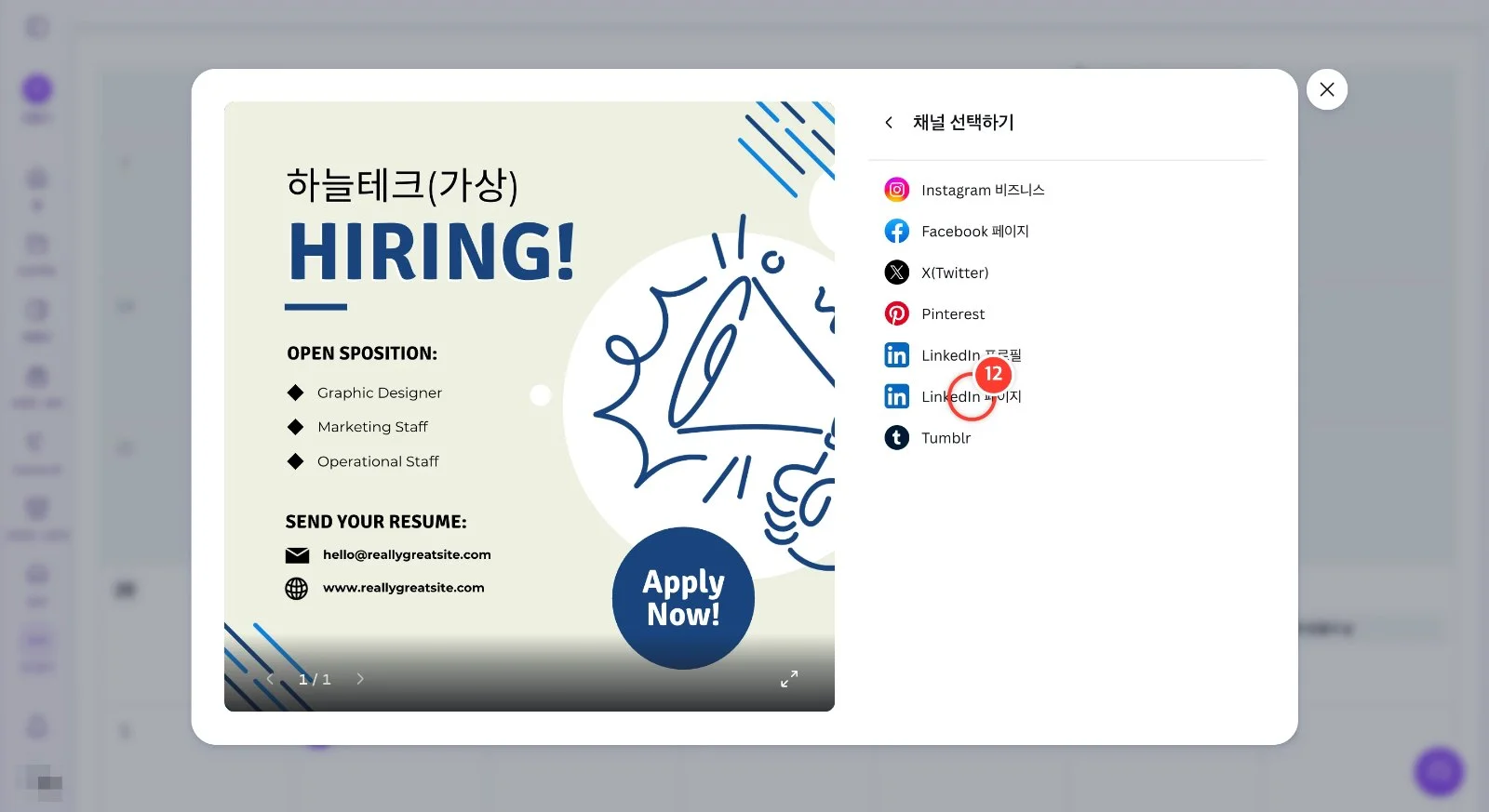 스텝 12